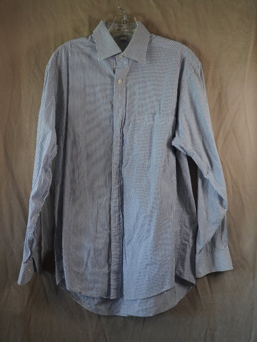 Valentino "Uomo" blue/white shirt